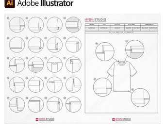 Vector Sewing Seams and Seam Finishes Set - Perfect for Fashion Designers
