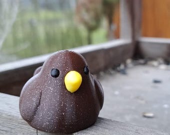 Bird complete nano geocache (logbook, magnet and rubber seal included)