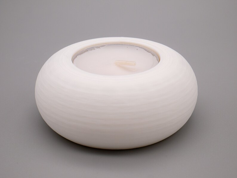 Round Tealight Candle Holder Set of 3 Circular Modern Tea Etsy UK