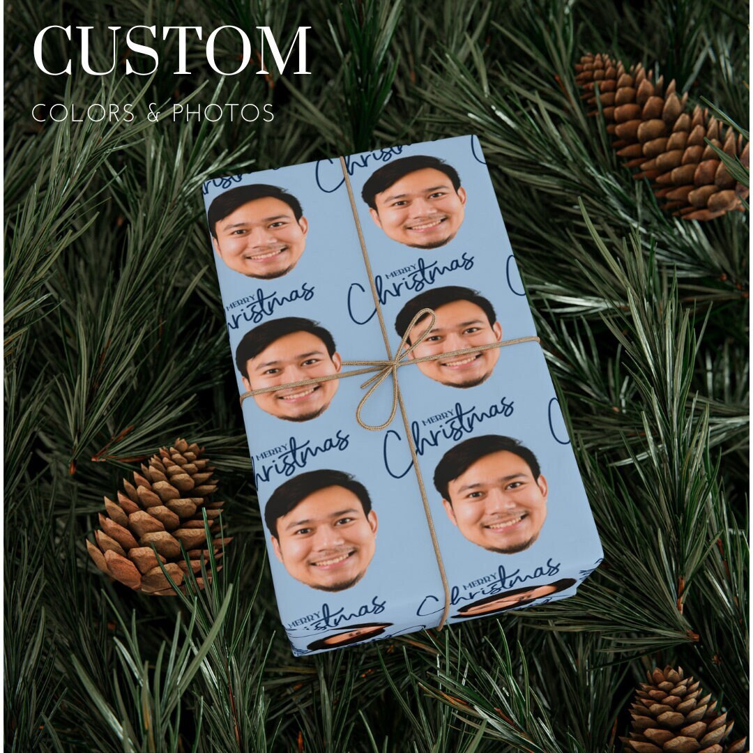 Custom Face Wrapping Paper
