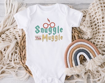 DIGITAL DOWNLOAD Funny Bodysuit, Cute Baby Bodysuit, Snuggle This Muggle, Snuggle This Muggle Toddler Shirt, Snuggle This Muggle Shirt For