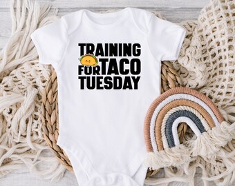 DIGITALER DOWNLOAD Lustiges Training für Tacowale Baby Bodysuit, Taco Babybody, Baby-Duschegeschenk, Gender Neutral Baby