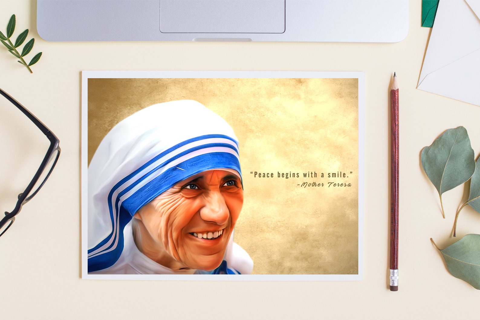 Mother Teresa PRINTABLE Art Inspirational Mother Teresa Etsy Mother Teresa PRINTABLE Art Inspirational Mother Teresa Etsy