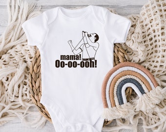 DIGITALE DOWNLOAD Mama Oo - Oo - Ooh - Queen Baby Peuter Shirt - Funny Baby Baby Romper - Baby Girl - Baby Boy - Muziekliefhebber Baby Cadeau -