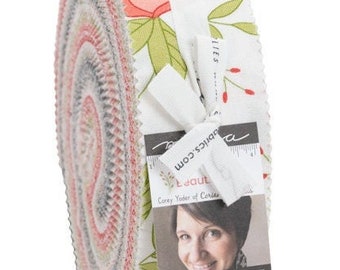 Beautiful Day Honey Bun. Honey Bun Spring fabric, rustic fabric. Corey Yoder for Moda Precuts. Quilt Fabric precut. Charm Pack fabric.