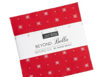 Charm Pack Beyond Bella. By Annie Brady for Moda. Cottage core fabric. Home decor fabric. Just Arrived Bright Color precut fabric