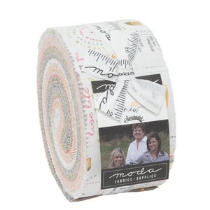 SALE Renew Jelly Roll. By Sweetwater for Moda Jelly Roll, Cottage core fabric. Moda Pre-Cut. Home decor fabric. NEW Just Arrived Fabric.