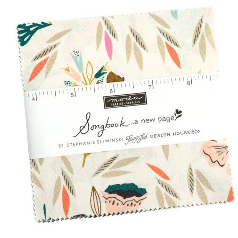 Songbook a New Page Fabric Etsy