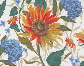 Sundance Fabric by the Yard, Sundance Cloud 11900 11. Sundance by Crystal Manning Moda. New 2023. Floral Fabric. Home decor fabric