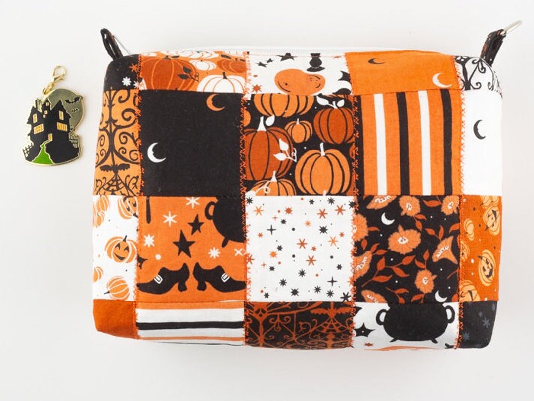 Spell Bound Zipper Bag KIT Pattern Featuring Spellbound Mini Charm Pack. Includes Pattern