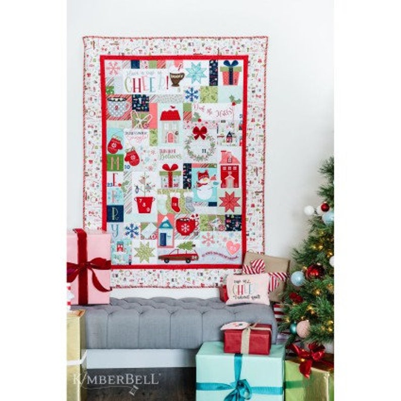 Kimberbell Cup of Cheer Advent Quilt Fabric Kit. Release Date Etsy