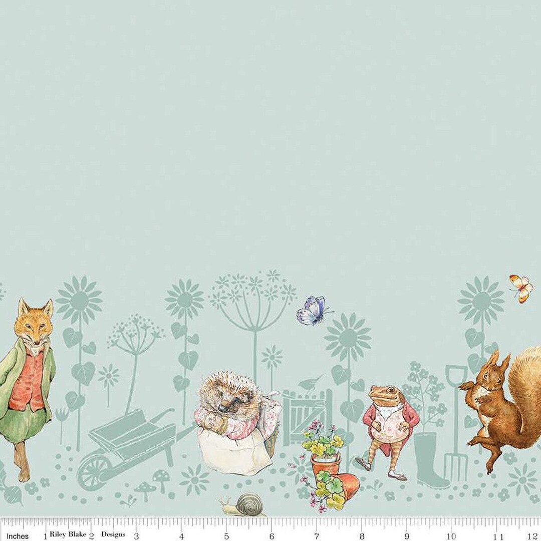 NEW the Peter Rabbit™ & Friends Collection for Riley Blake Designs ...
