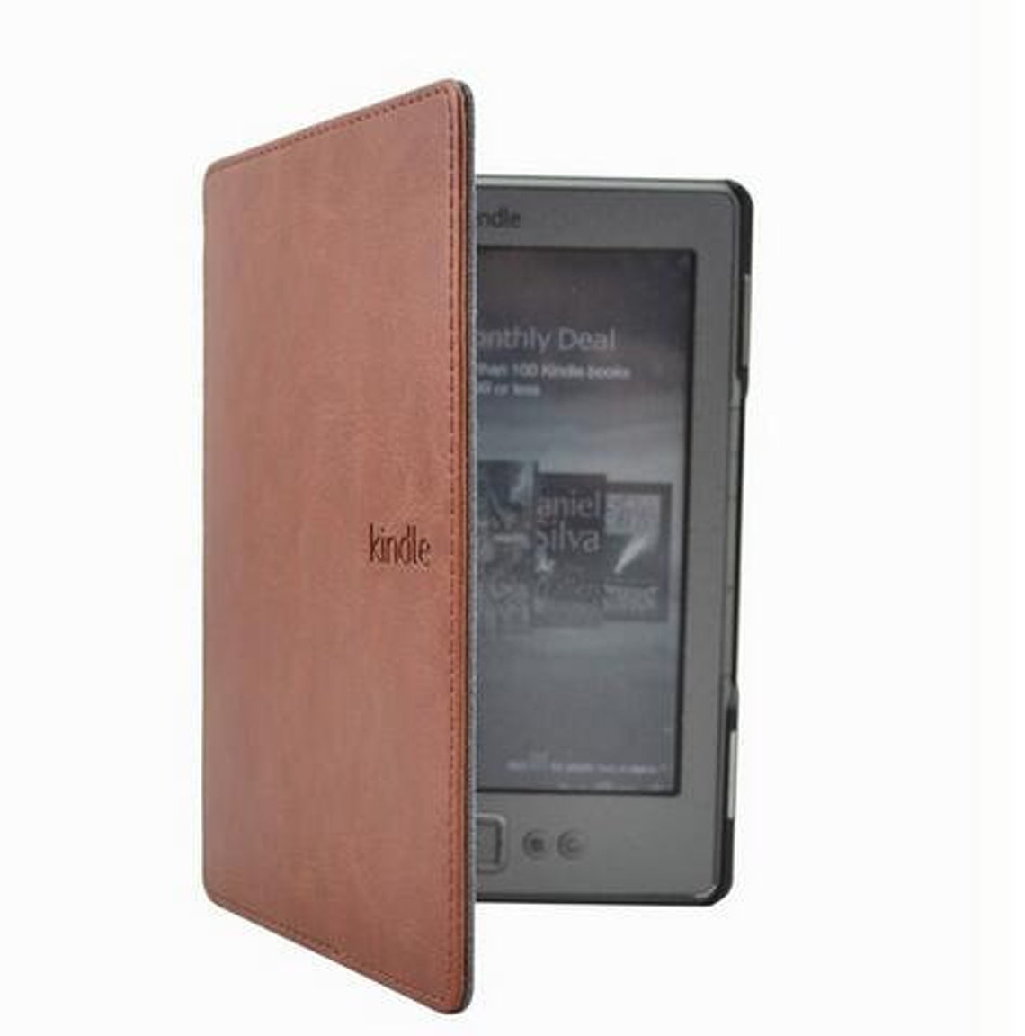 PU Leather Cover Case for Amazon Kindle 4/5 Ebook Reader Etsy