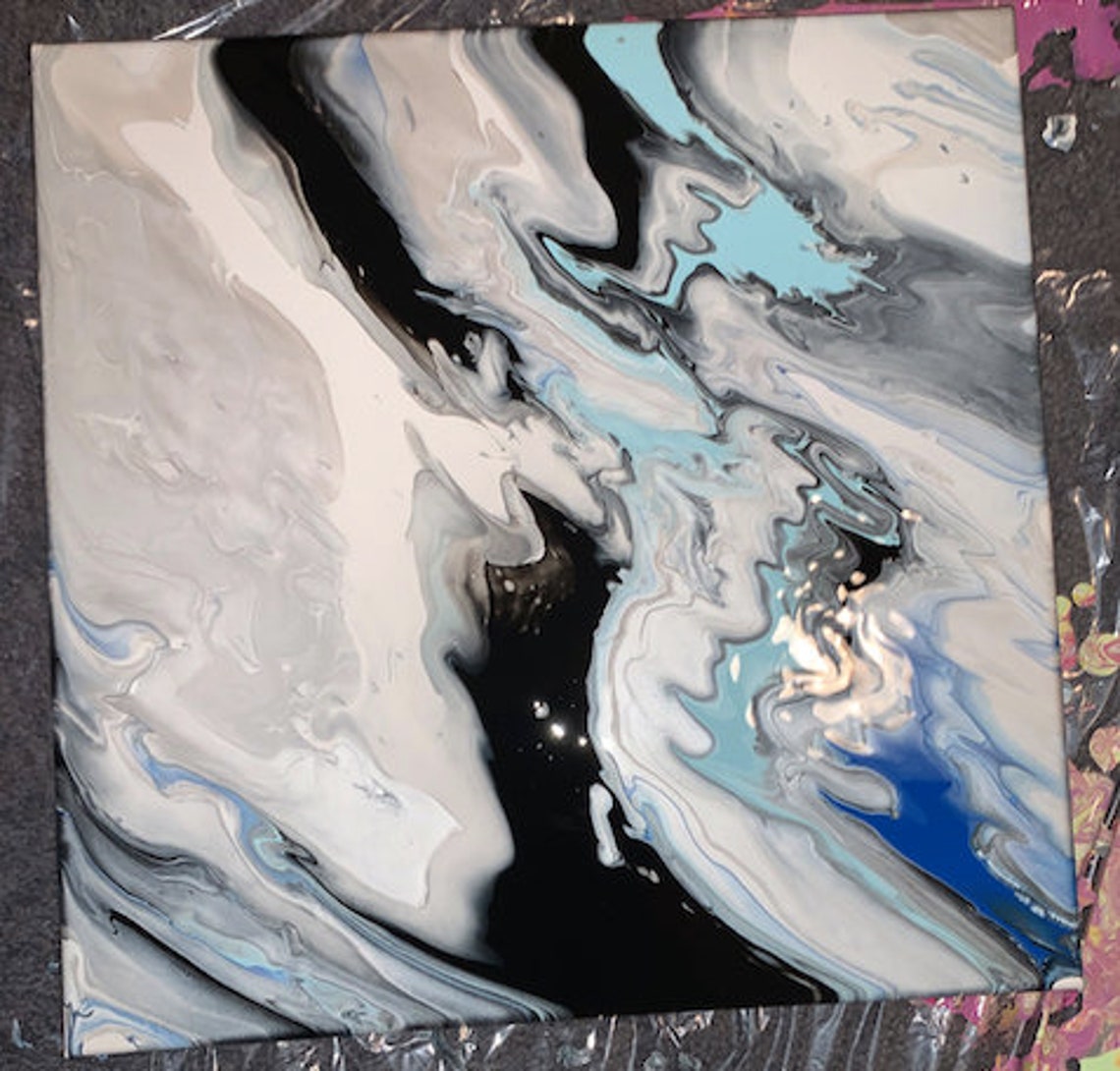 Acrylic Marble Painting Medium Etsy
