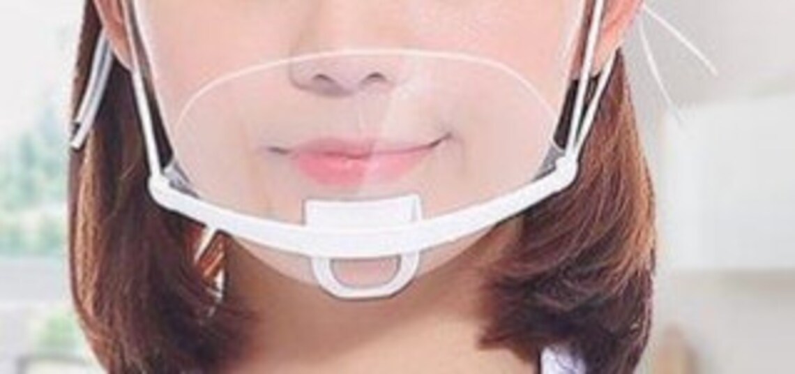 Clear Plastic Face Masks / Mouth and Nose Shields Etsy