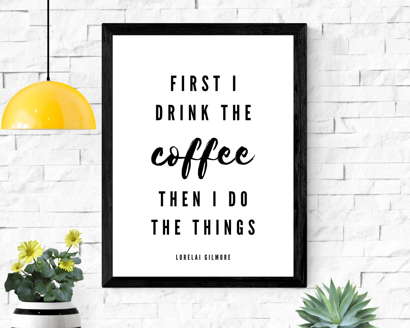 Gilmore Girls Coffee Quote Printable Lorelai Gilmore Coffee Etsy