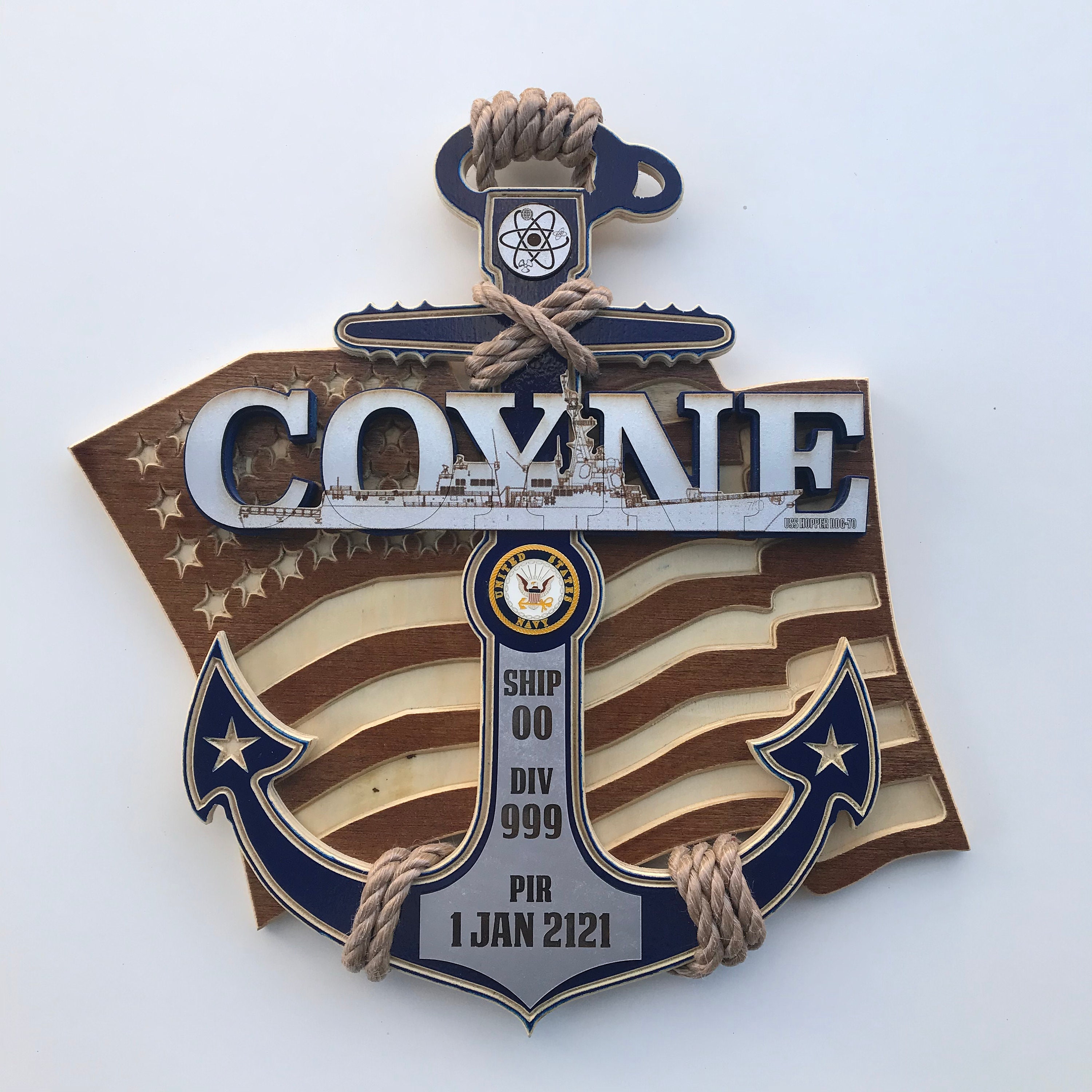 PIR Anchor Anchor Navy Anchor Bootcamp Graduation Navy Etsy