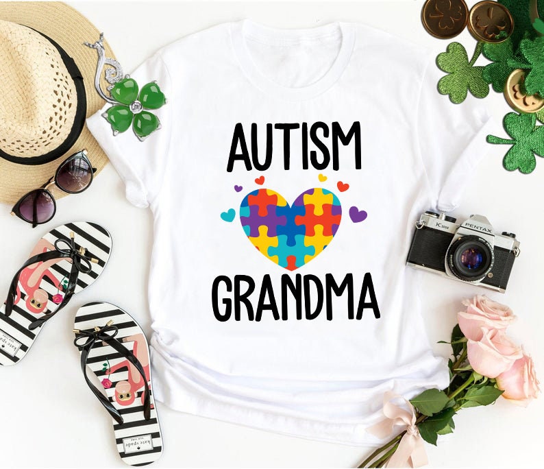 Grandma Shirt Autism Awareness Shirt Autism Shirt Autism Grandma Shirt Autism Puzzle Autism Awareness Month Autism Family Matching