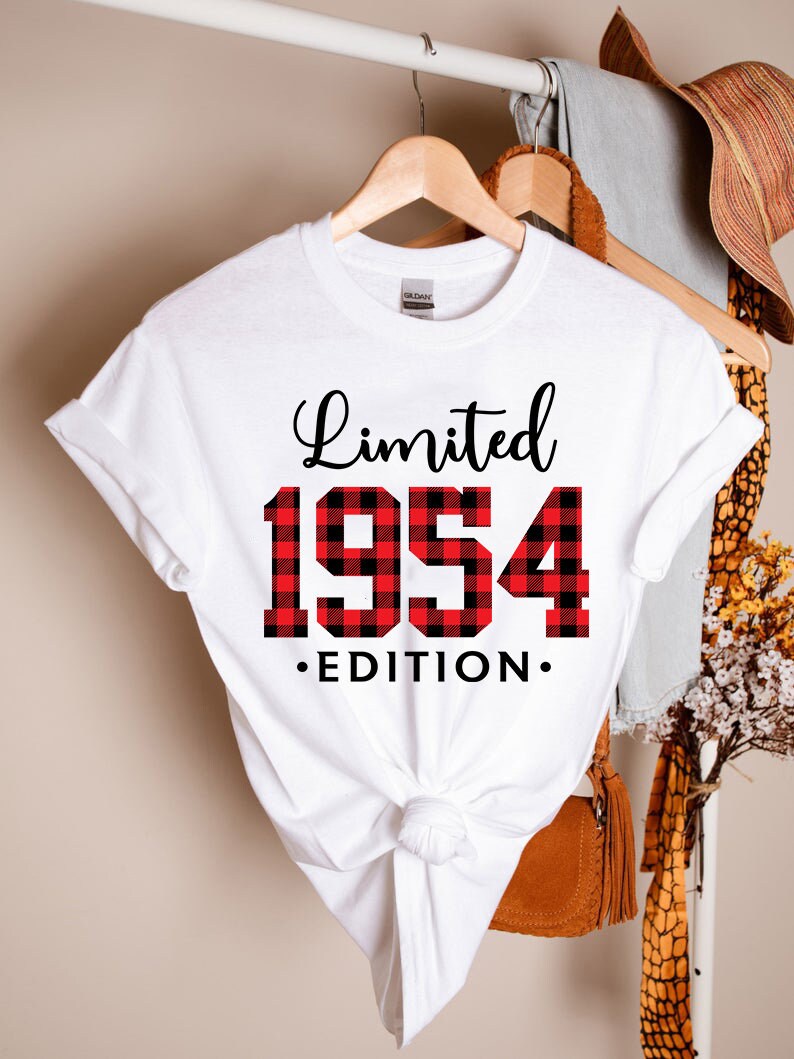 Vintage 1954 Shirt : Limited Edition 1954 T Shirt Vintage 1954 Shirt 1954 Shirt