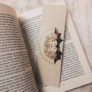 Bookmark - Creepy Bookmark - Vintage Bookmark - Dark Art - Illustrated Bookmarks