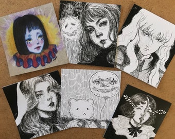 Sticker Pack (6 pcs)  -  Sticker Pack, Sticker Set - Laptop Sticker