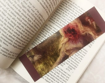 Bookmark - Creepy Bookmark - Vintage Bookmark - Dark Art - Illustrated Bookmarks - Macabre - Anime - Gore