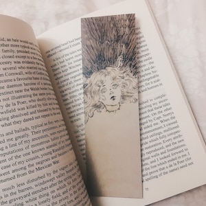 Bookmark - Creepy Bookmark - Vintage Bookmark - Dark Art - Illustrated Bookmarks