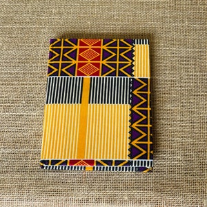 Carnet de note en tissus wax africain image 9