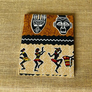 Carnet de note en tissus wax africain image 10