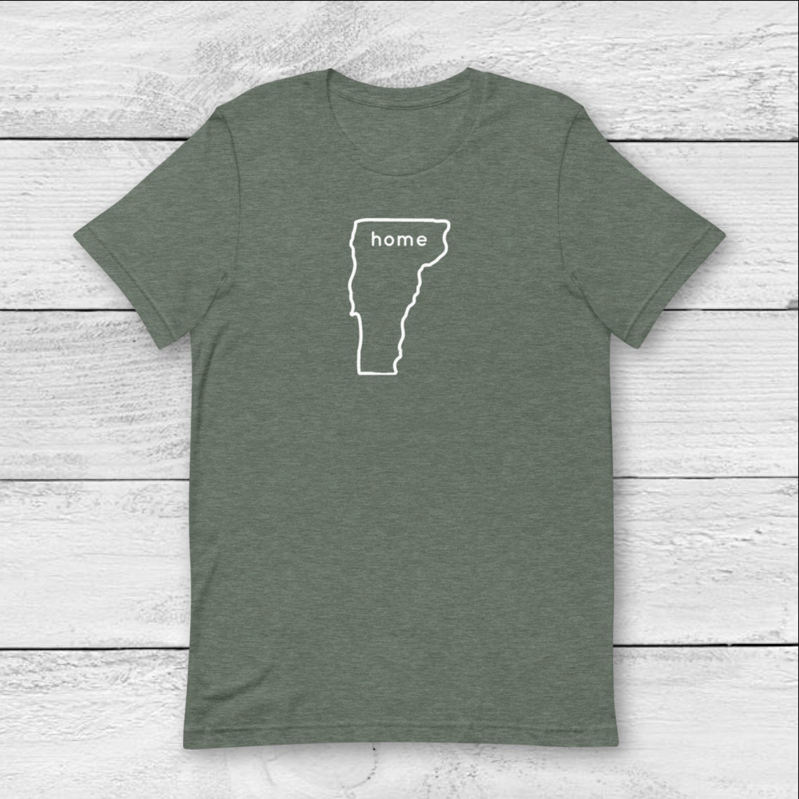 Vermont Home Shirt Vermont Home Tee Homestate Tee Vermont Etsy