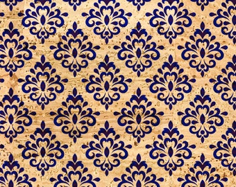 Mosaic Print Cork Fabric, Sewing Crafts, Bag Making