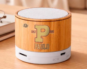 Bamboo Bluetooth Speaker Wireless Portable Mini Speaker Eco Audio Gift