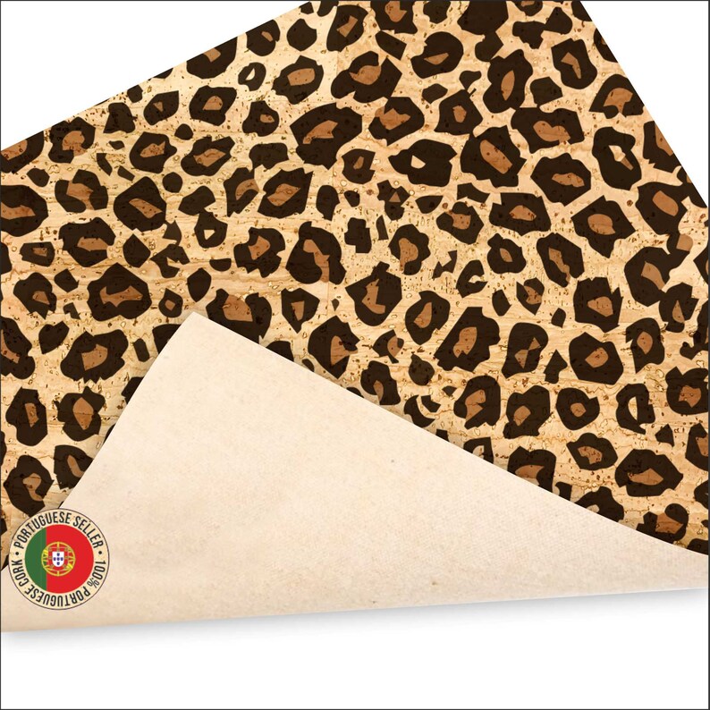 Leopard Vegan Fabric C.C Panama
