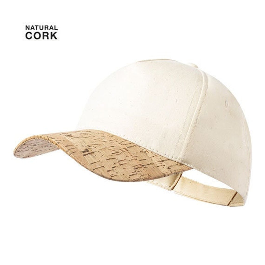 Cork Hat Cork Baseball Cap Trucker Cap Cork Black Cap With Etsy
