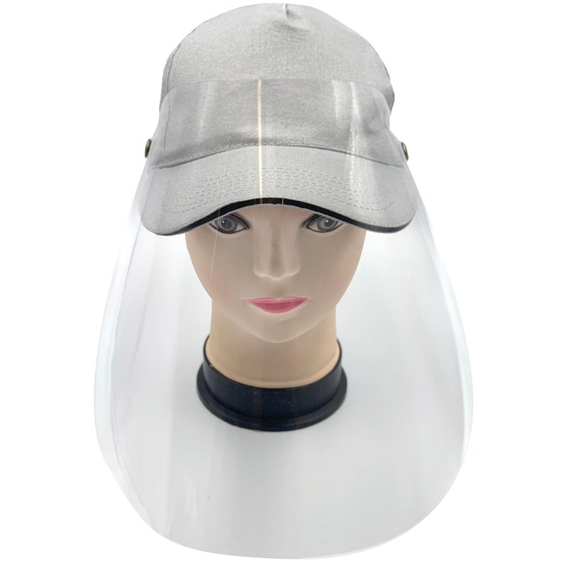 Facial Shield hat with visor for protection Male Female Adjustable V103