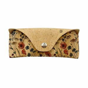 Cork Glasses Case, Protective Glasses Case, Printed Glasses Case,  Women