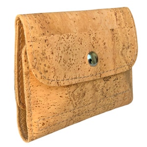 Cork Coin Purse / Bolso de monedas para mujeres / Bolso vegano / Monedero de monedas