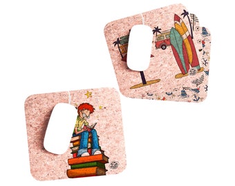 Eco-Friendly Cork Mouse Pad, Personalized Desk Accessory