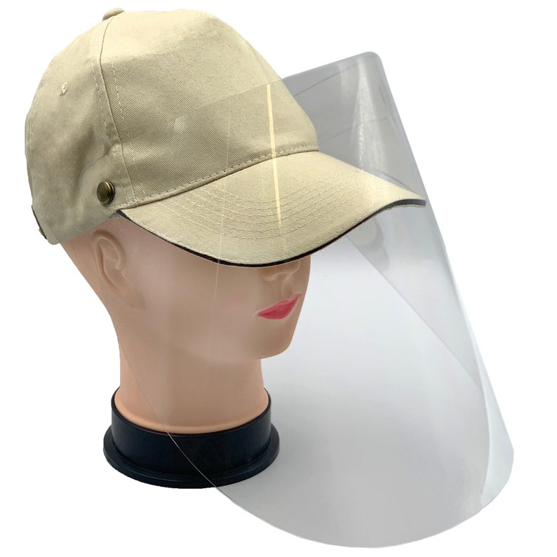Facial Shield hat with visor for protection Male Female Adjustable V103