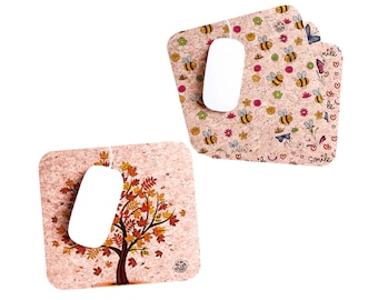 Eco-Friendly Cork Mouse Pad: Personalized Vegan Mousepad