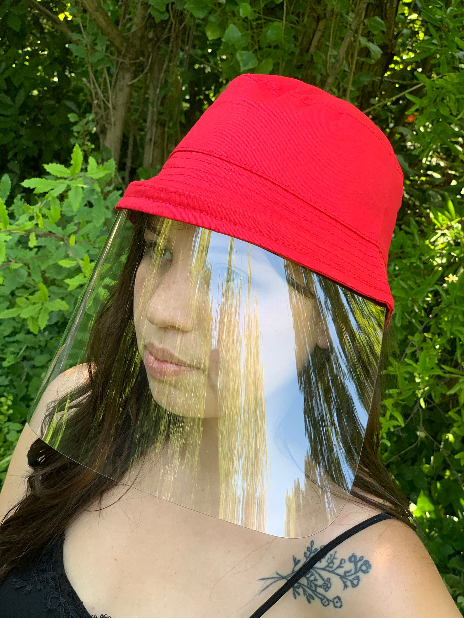 Face Protective Hat With Visor to Protect Men and Women V102 Etsy