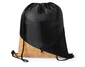 Gym bag /Cork gym bag / Cork Backpack / Vegan backpack / drawstring bag / Eco backpack