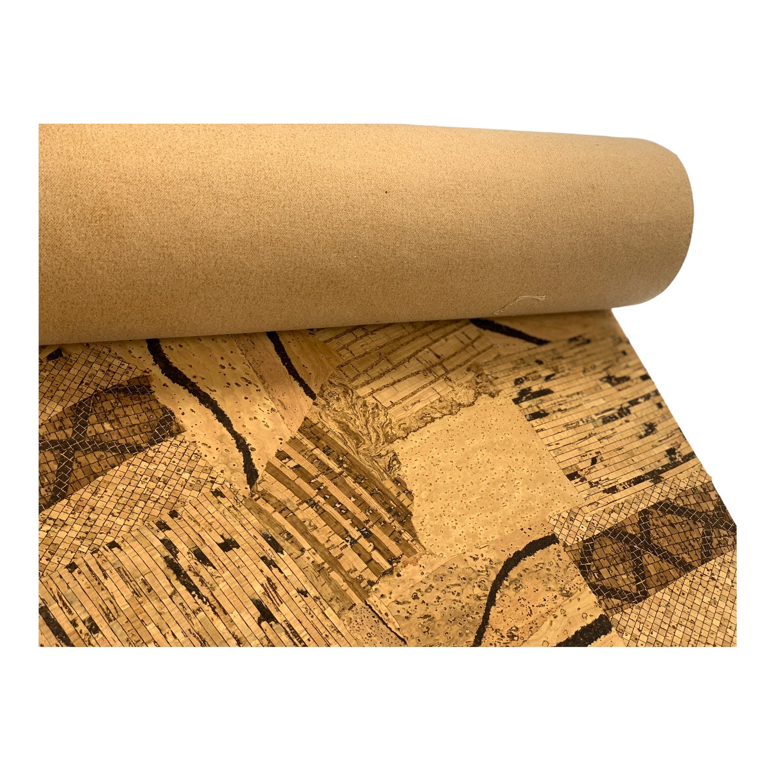 Portuguese Cork Fabric / Natural Printed Cork Leather / Cork - Etsy Polska