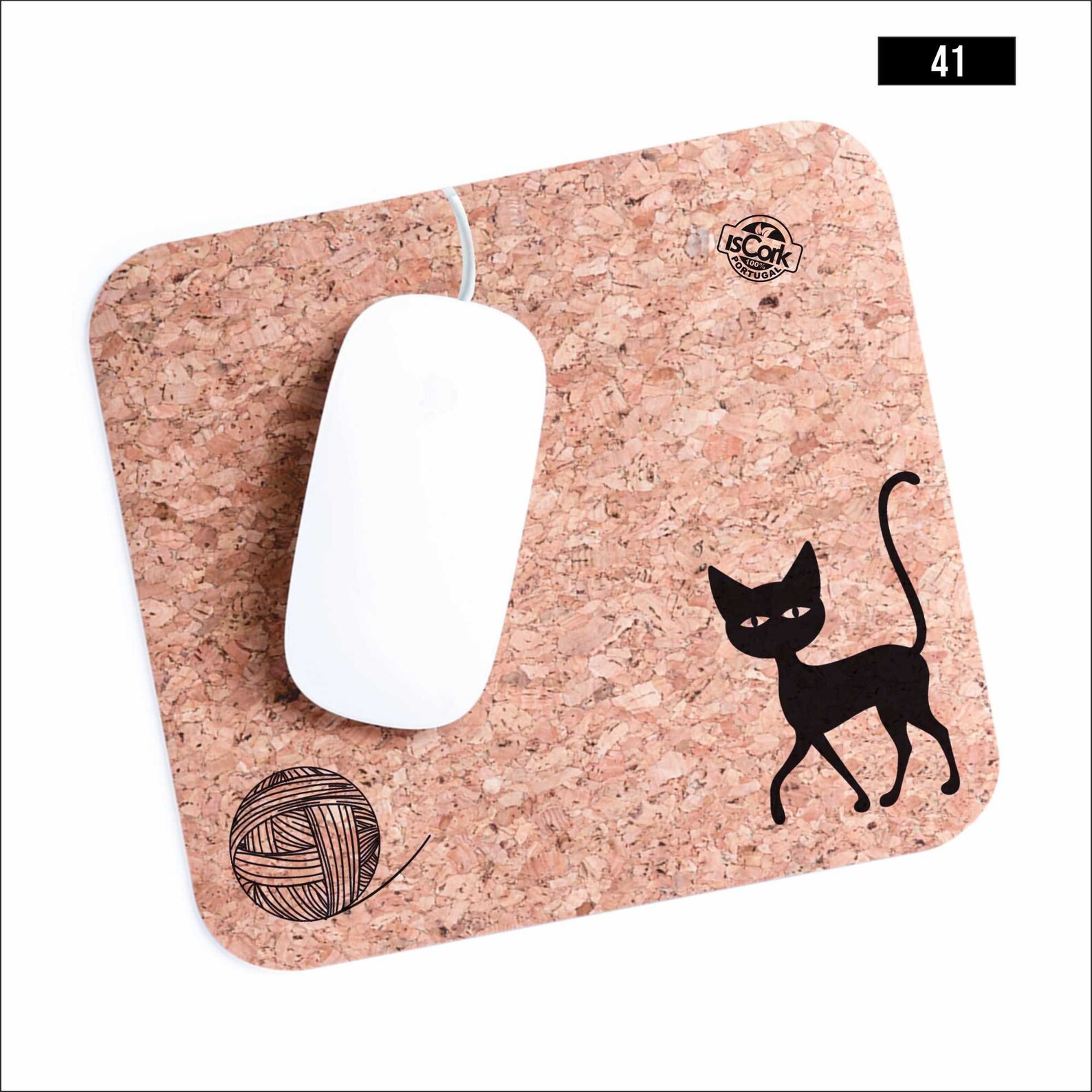 Cork Mouse Pad / Personalized Mouse Pad / Personalized Gift / Etsy