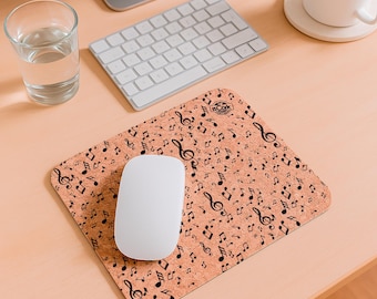 Feminine Cork Mouse Pad, Personalized Eco-Friendly Desk Accessory | Natural Cork | Non-Slip | Customizable | Minimalist Office