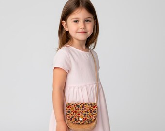 Small Cork Crossbody Bag for Girls – Vegan Eco Friendly Cork Mini Handbag