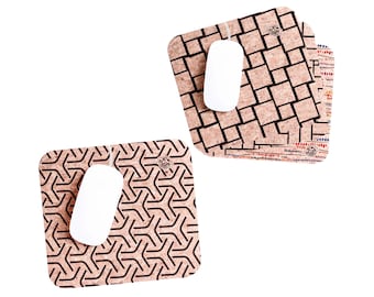 Eco-Friendly Cork Mouse Pad, Personalized Vegan Mousepad