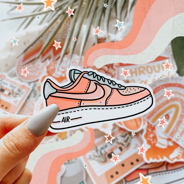 nike air force swoosh stickers
