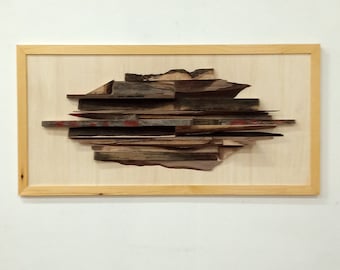 Material framework in solid wood