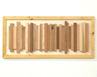 Material framework in solid wood
